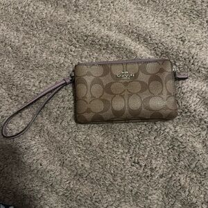 Coach Double Pocket Wristlet